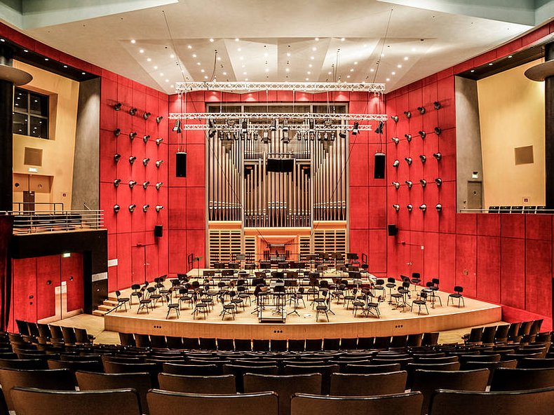 © Wolfgang Silveri, Konzertsaal HDMK Stuttgart