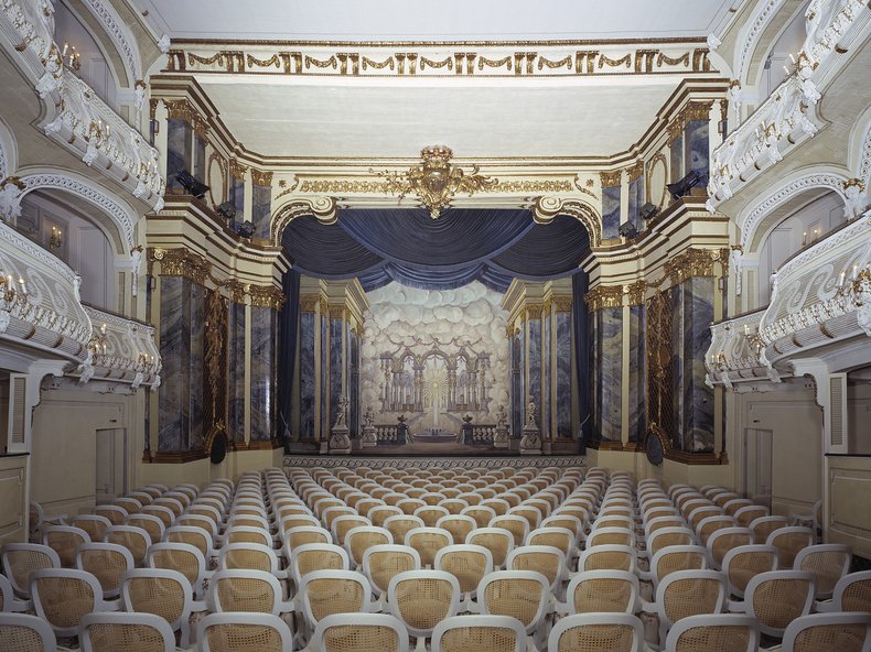 © Schloss Schwetzingen, Ansicht Schlosstheater Schwetzingen