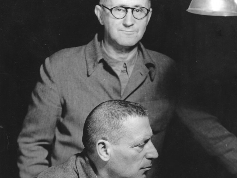 © Portrait Bertolt Brecht und Pal Dessau