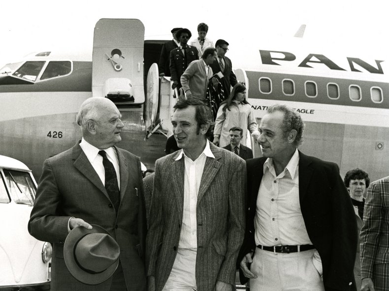 © Gundel Kilian: Walter Erich Schäfer, John Cranko und Fritz Höver