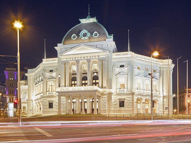 © Emil Blau/Martin Geyer, Fassade Volkstheater