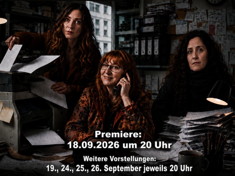 © Plakat Theater Tiefrot