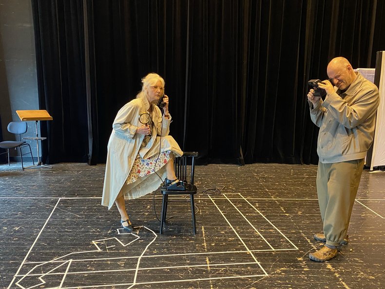 © AnnaLisa Canton, Probenfoto „Der Tenor ist tot“